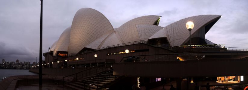 Noční Opera v Sydney